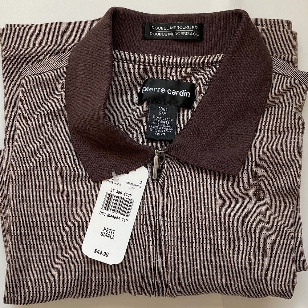 Pierre Cardin Brown Polo Shirt